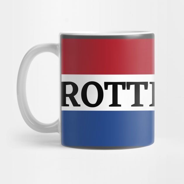 Rotterdam City in Dutch Flag by aybe7elf